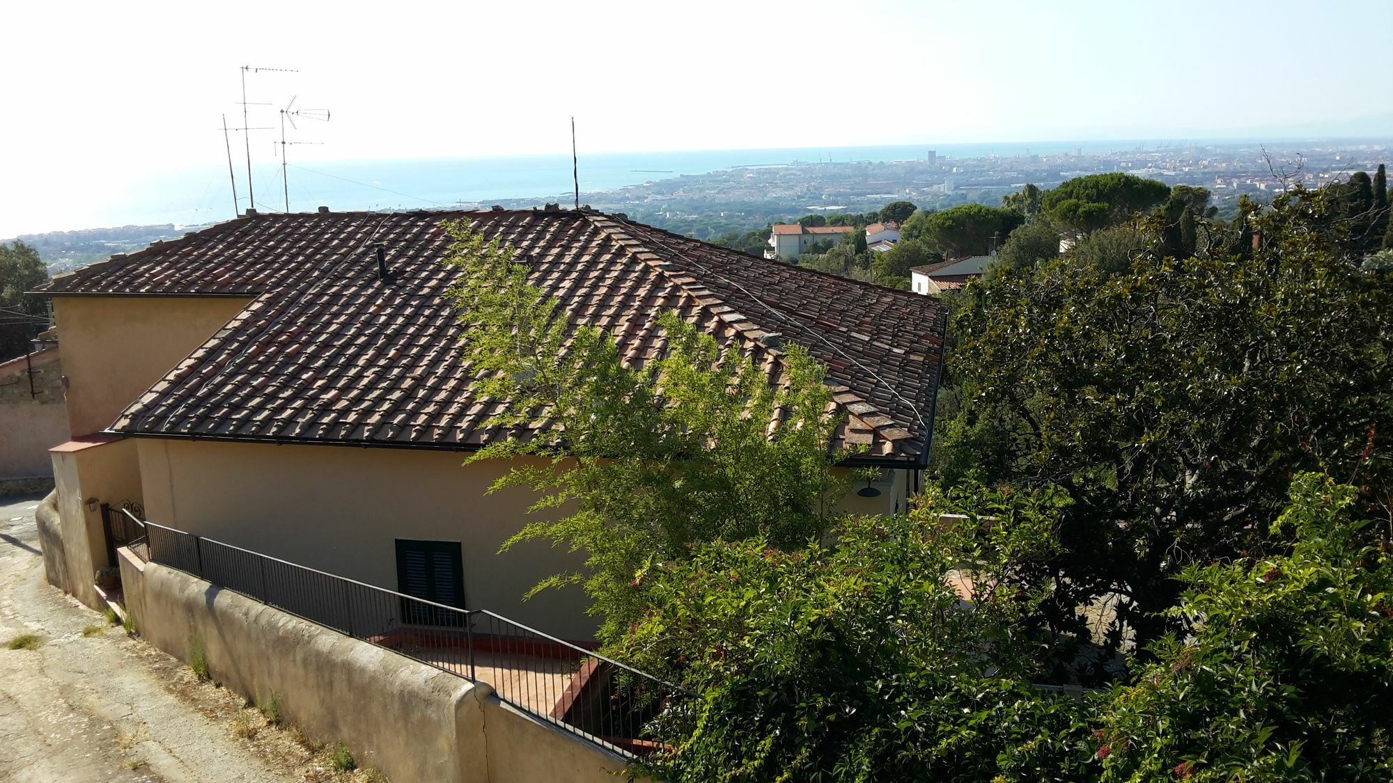 Ferienhaus Villa Della Querceta Livorno Bagian luar foto